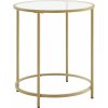 Okrúhly stolík 50 cm VASAGLE LGT20G