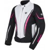 Dámska bunda na motocykel RSA Wasp čierno-ružovo-biela Veľkosť: M
