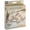 Prívesok na kľúče Macramé Dúha 2 ks