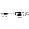 Kábel HADEX JACK 3.5 stereo / 2xCINCH 10m
