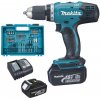 Makita DDF453SFX1 aku vrtací šroubovák s příslušenstvím Li-ion 18V/3,0Ah