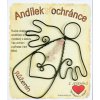 Anjel ochranca | kameň RUŽENÍN, drôtovanie anjeli s minerálom