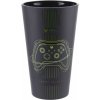 CurePink Černá sklenice Xbox Controller 400 ml