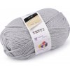 Priadza pletacia Yetti 100 g - 1 ks 23 (56177) šedá svetlá