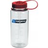 Nalgene Wide-Mouth 500 mL Sustain Clear w/Red Cap, Sustain 682021-0335 Veľkosť: OneSize fľaša