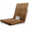 Poduška na stoličku hnedá EMI, 60x40x5 cm