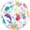 Intex 59040 farebný loptu 51cm Delfín