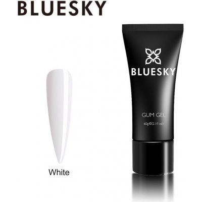 Bluesky UV LED polygél white 60 g