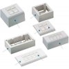 DATACOM Modul.dát.zásuvka UTP CAT5E 4xRJ45 na aj pod omietku (2363)