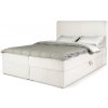 Wilsondo Čalúnená manželská boxspring posteľ Serenio - smotanová Rozmer: 160x200
