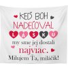 Sablio Deka Keď Boh nadeľoval lásku 150x120