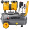 POWERMAT PM-KBO-24T Kompresor bezolejový 24L 1,8kW 230V