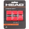 Head XtremeSoft 3 overgrip omotávka hr. 0,5 mm červené balenie 3 ks