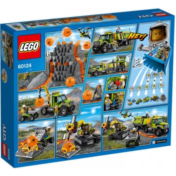 LEGO® City 60124 Sopečná základna průzkumníků