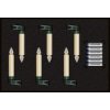 Krinner Superlight Bavaria Mini Flame Set of 6 Ivory
