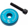 Wolf Tooth Krytka Ultralight Stem Cap Modrá + 5mm Spacer