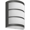 Philips | Philips - LED Vonkajšie nástenné svietidlo PYTHON LED/6W/230V 2700K IP44 | P4862