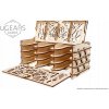 Ugears 3D puzzle Karetní stojánek 77 ks