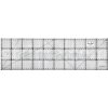 Rastrové pravítko pre patchwork 15x50 cm (Pravítka)