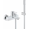 Grohe Lineare - Vaňová batéria s príslušenstvom, chróm - 33850001