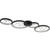 LED stropné osvetlenie Trio Groovy čierna TR 642110432