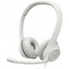 Logitech USB Headset H390 biely 981-001286