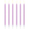 PD sviečky fialové 12 ks