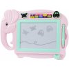FunPlay B13588 Detská tabuľka na kreslenie SLONÍK s príslušenstvom 33x23,5cm ružová