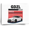Sablio Obraz Nissan GTR 35 Godzilla - 150x110 cm