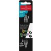 Dekoračný popisovač, 1,0/3,0 mm, obojstranný, akrylový, FABER-CASTELL 