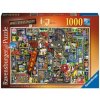 Ravensburger - Puzzle 1000 Úžasná abeceda I a J