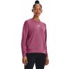 Dámske Tričko s dlhým rukávom UNDER ARMOUR RIVAL TERRY CREW 1369856-669 – Ružová