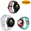 GUMOVÁ PÁSKA 20 MM SAMSUNG GALAXY ACTIVE 3-PACK L