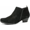 Gabor dámske semišové členkové topánky - čierne - 38