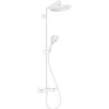 Hansgrohe Croma Select S - Sprchový set Showerpipe 280 s termostatom, EcoSmart, matná biela 26891700