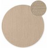 Béžový ručne tkaný vlnený okrúhly koberec ø 200 cm Richmond Diana – Ted Baker