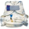 Bambi Roxy | Nohavičková plienka MAXI /ZIPS/ - Blue velour