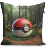 Sablio Vankúš Pokemon ball Les - 60x60 cm
