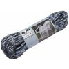 LUX-TOOLS Polypropylénové lano krútené modro-bielo-čierne pr. 6 mm x 20 m