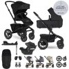 EASYWALKER SET Kočík 4v1 Jimmey Pepper Black XXL AIR + RWS + CYBEX Aton B2 i-Size +základňa