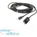 PremiumCord USB 2.0 repeater a prodlužovací kabel A/M-A/F 5m