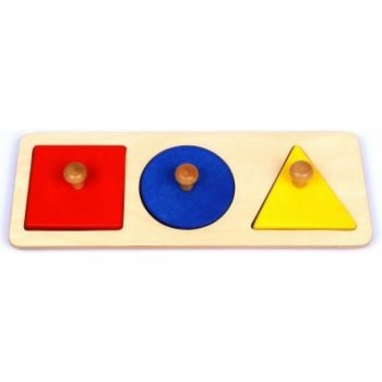 Montessori Puzzle tvary