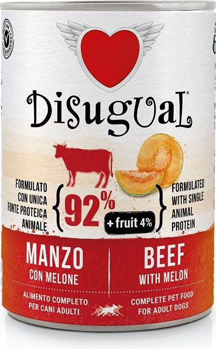 Disugual Fruit Dog Beef with Melon 400 g