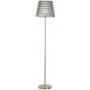 Candellux | Stojacia lampa SEGIN 1xE27/60W/230V šedá/lesklý chróm | CA0675