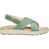 Dámske sandále Keen, ELLE LUXE CROSS STRAP WOMEN Zelená,béžová,Biela, 37.5 EU