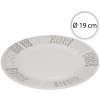 Affek Design MX9319 Porcelánový dezertný tanier, okrúhly 19cm