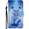 Knižkové puzdro Trendy Colored case Leopard – Samsung Galaxy A15 4G/5G
