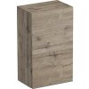 Závesná skrinka do kúpeľne Intedoor TRENTA dub wellington 35 x 58 x 23 cm TRE HZ 35 1D L B D370