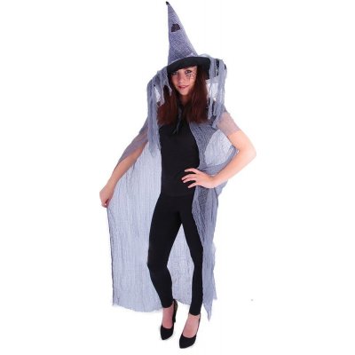 RAPPA Čarodejnícky plášť s klobúkom pre dospelých / Halloween