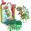 Spaghetteez Stavebnica Clics Spaghetteez Twist-A-Saurus Rex ohybný dinosaurus 64 dielov